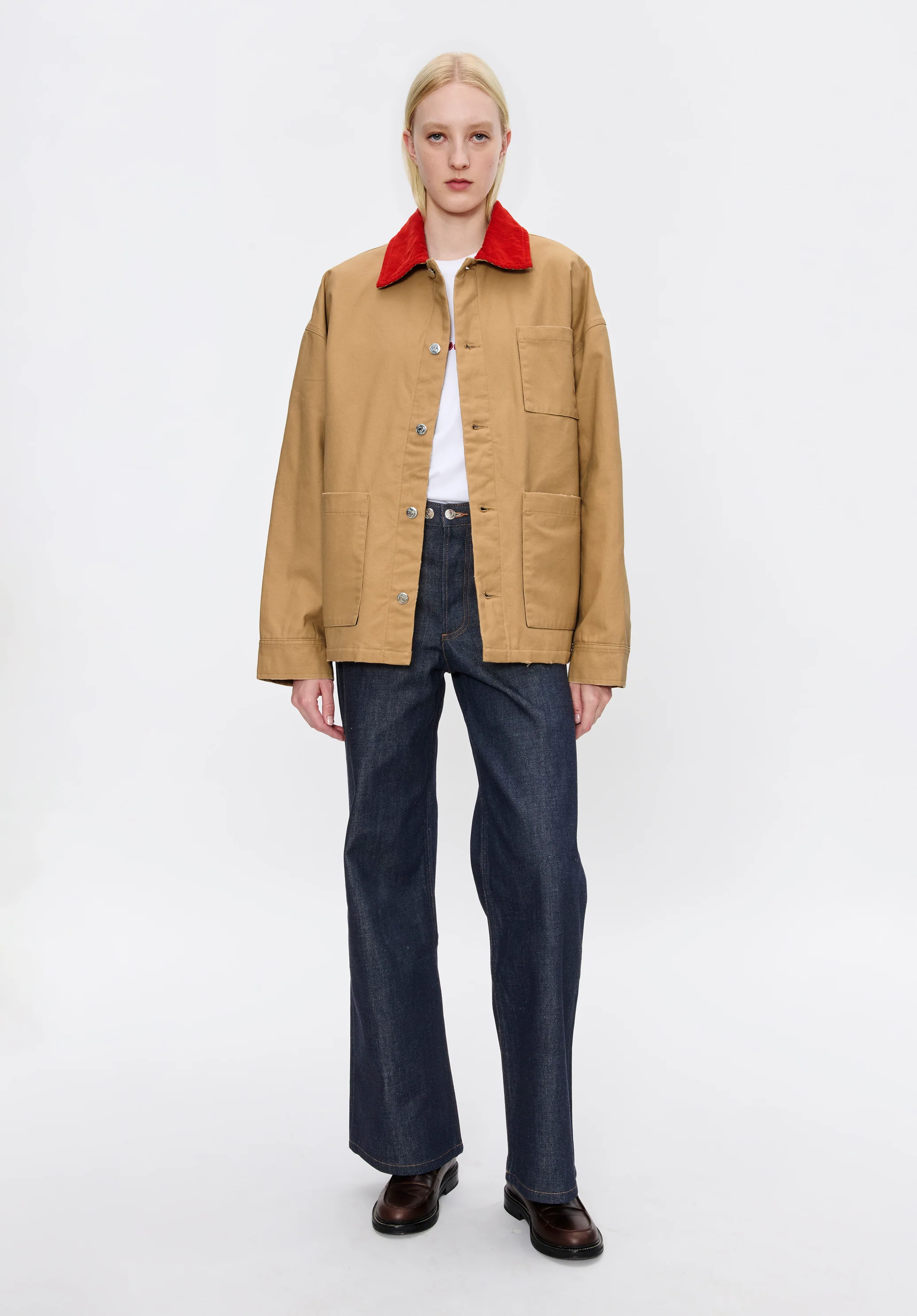 A.P.C. x Marc Jacobs. The Stoned Canvas Unisex Jacket - Image 6