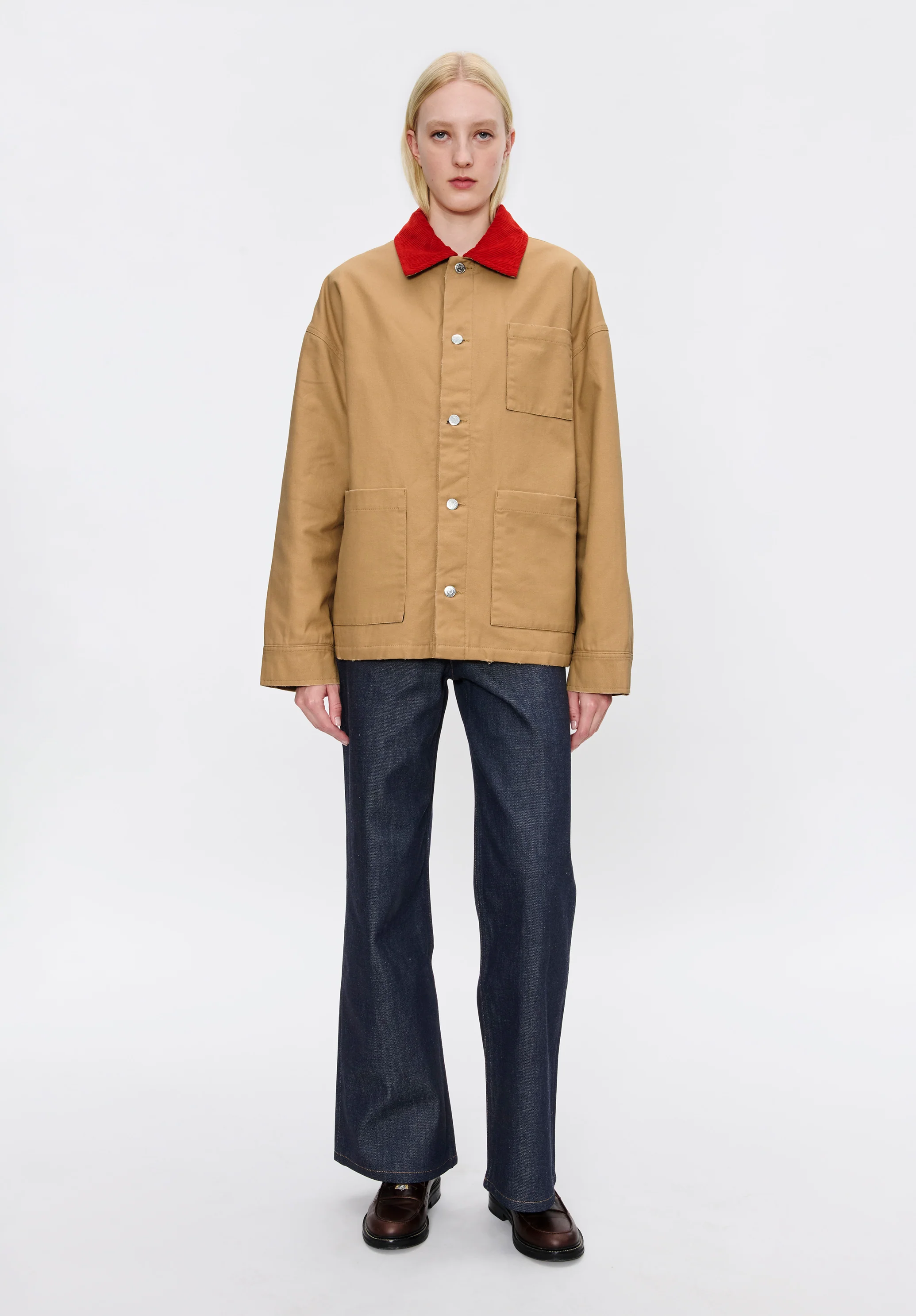 A.P.C. x Marc Jacobs. The Stoned Canvas Unisex Jacket - Image 8