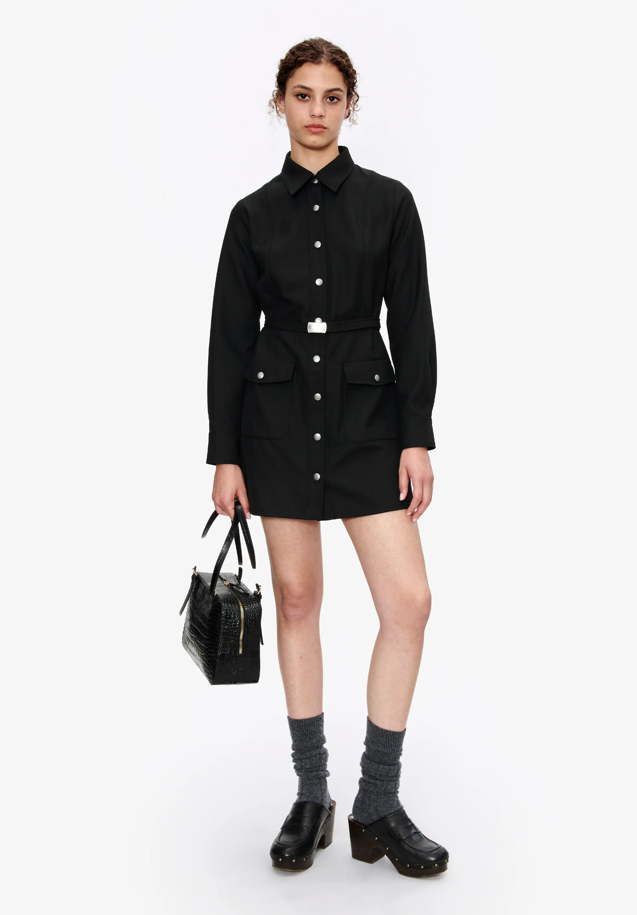 Belted shirt-dress - Image 2