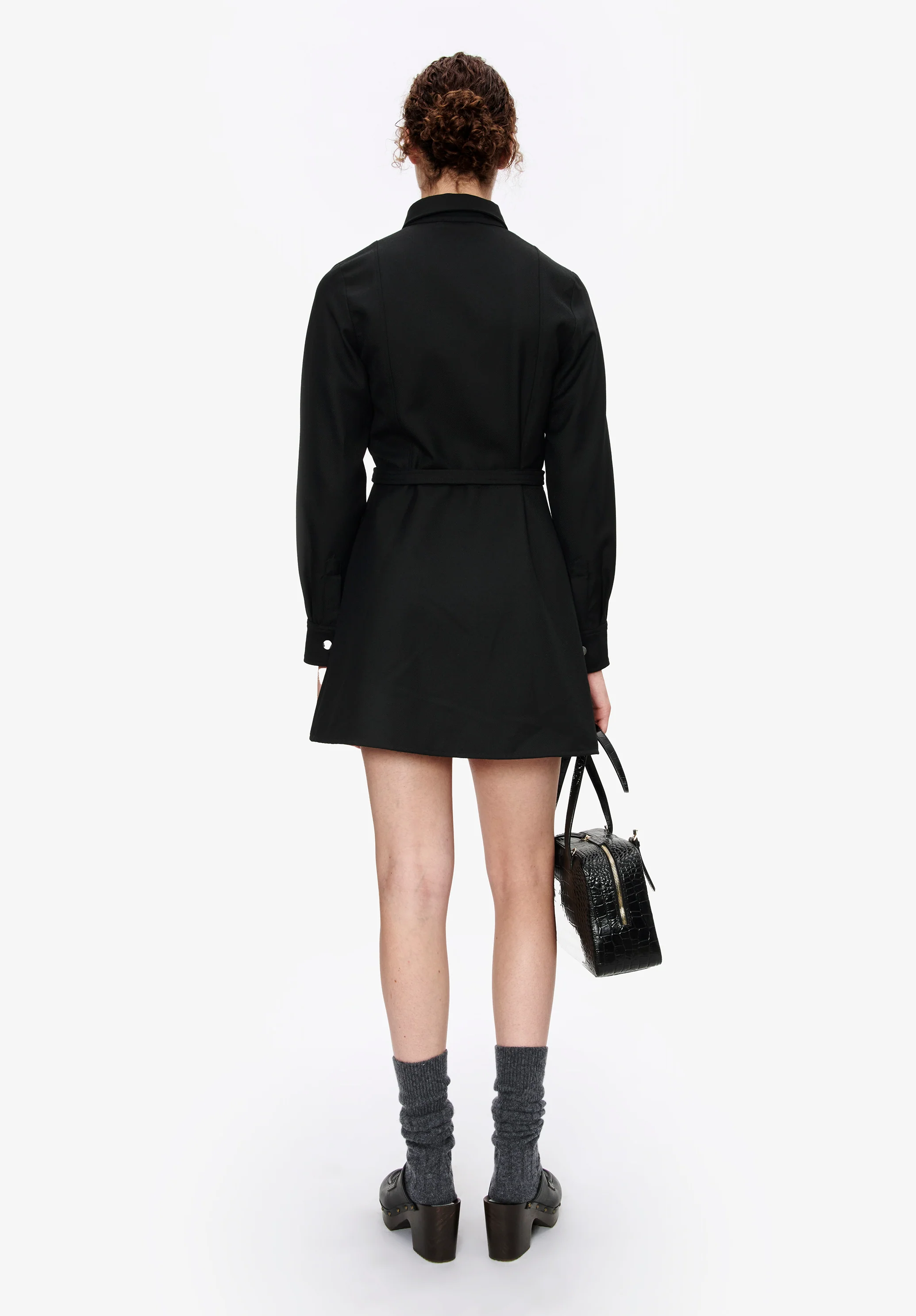 Belted shirt-dress - Image 3