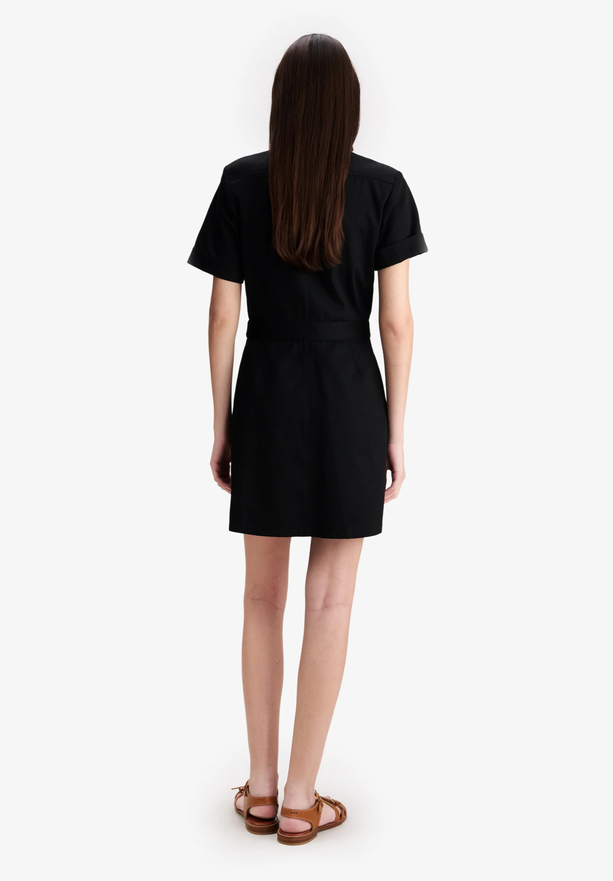 Black moleskin dress - Image 3