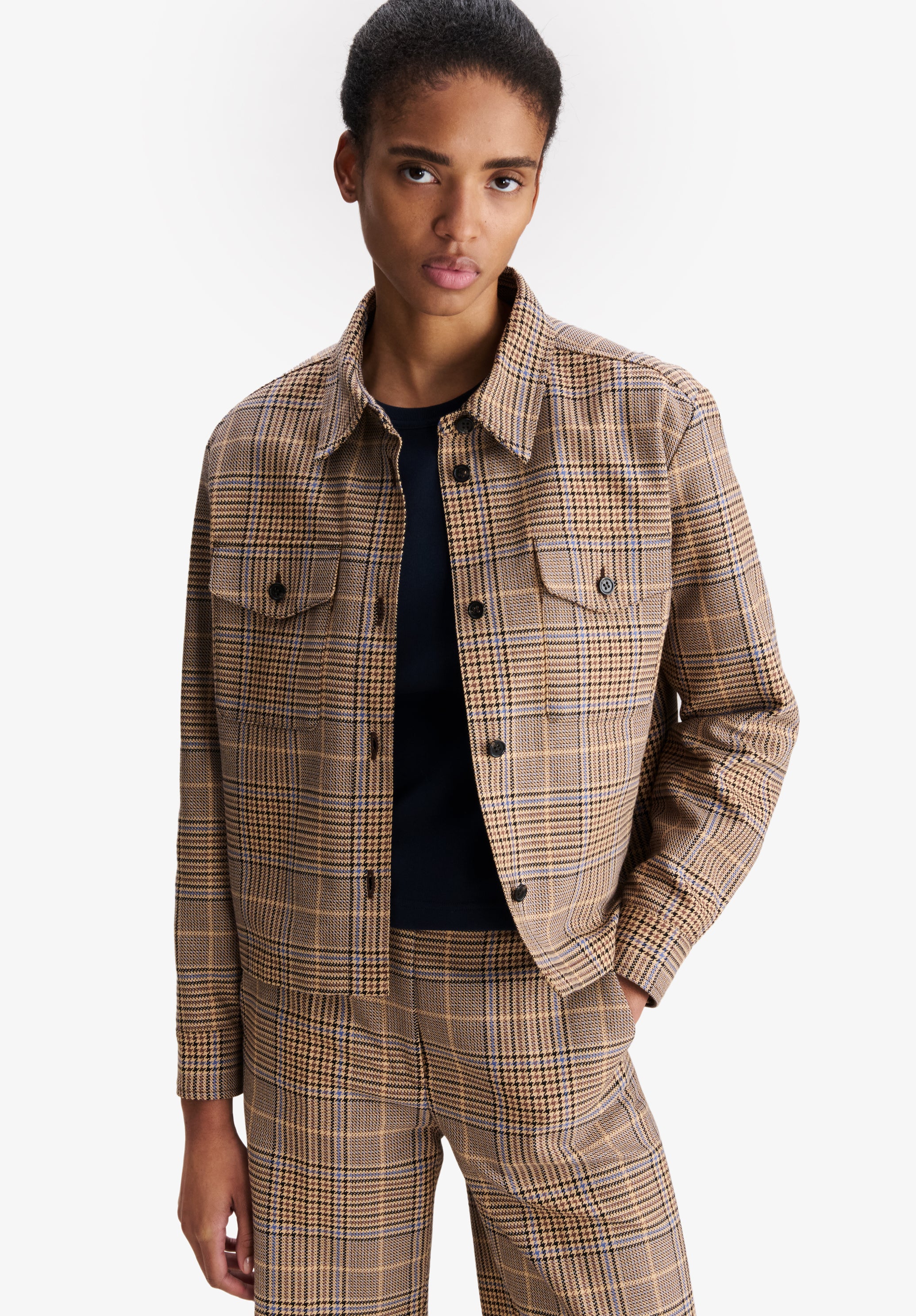 Brown check jacket - Image 5