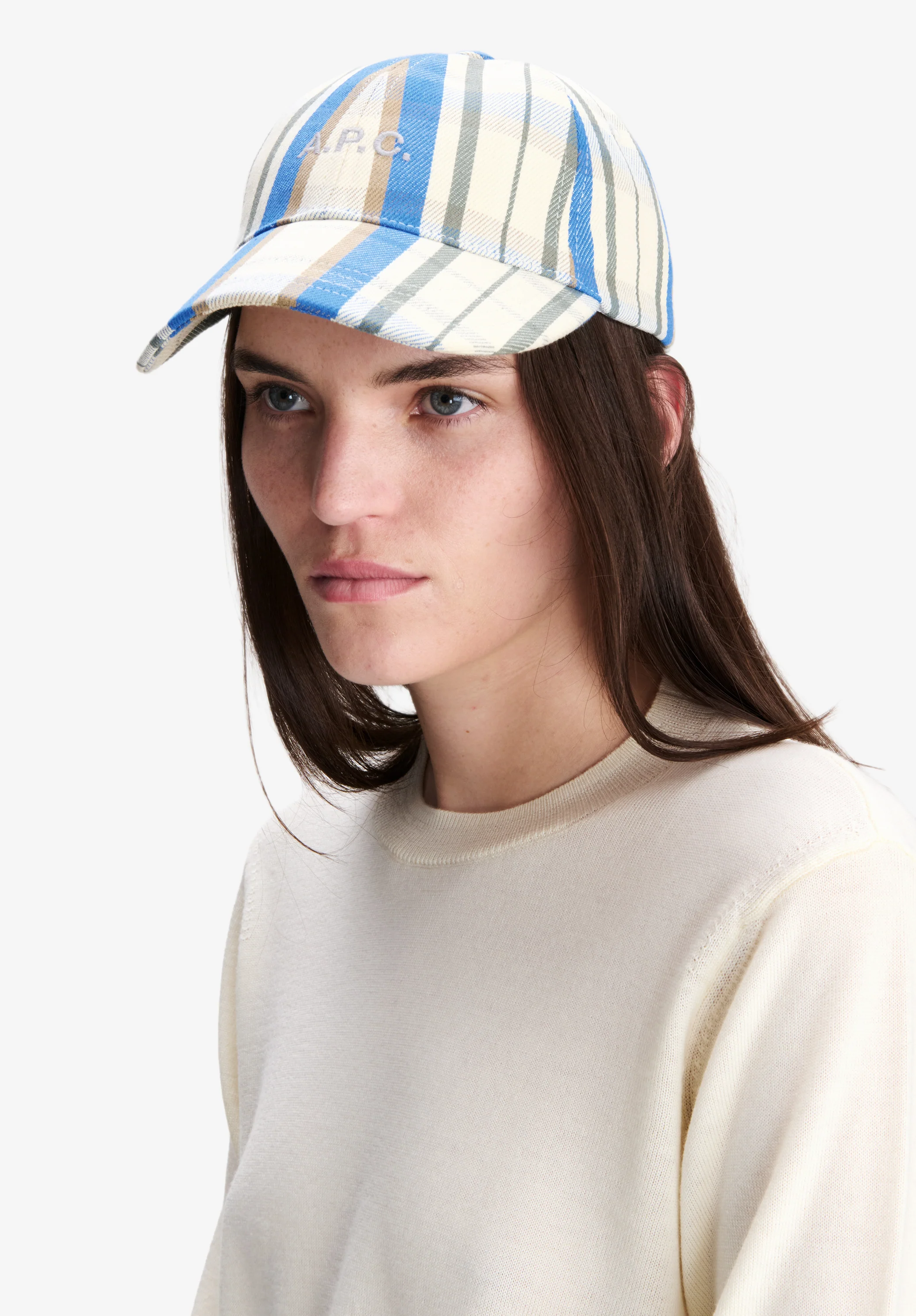 Checked cap - Image 2