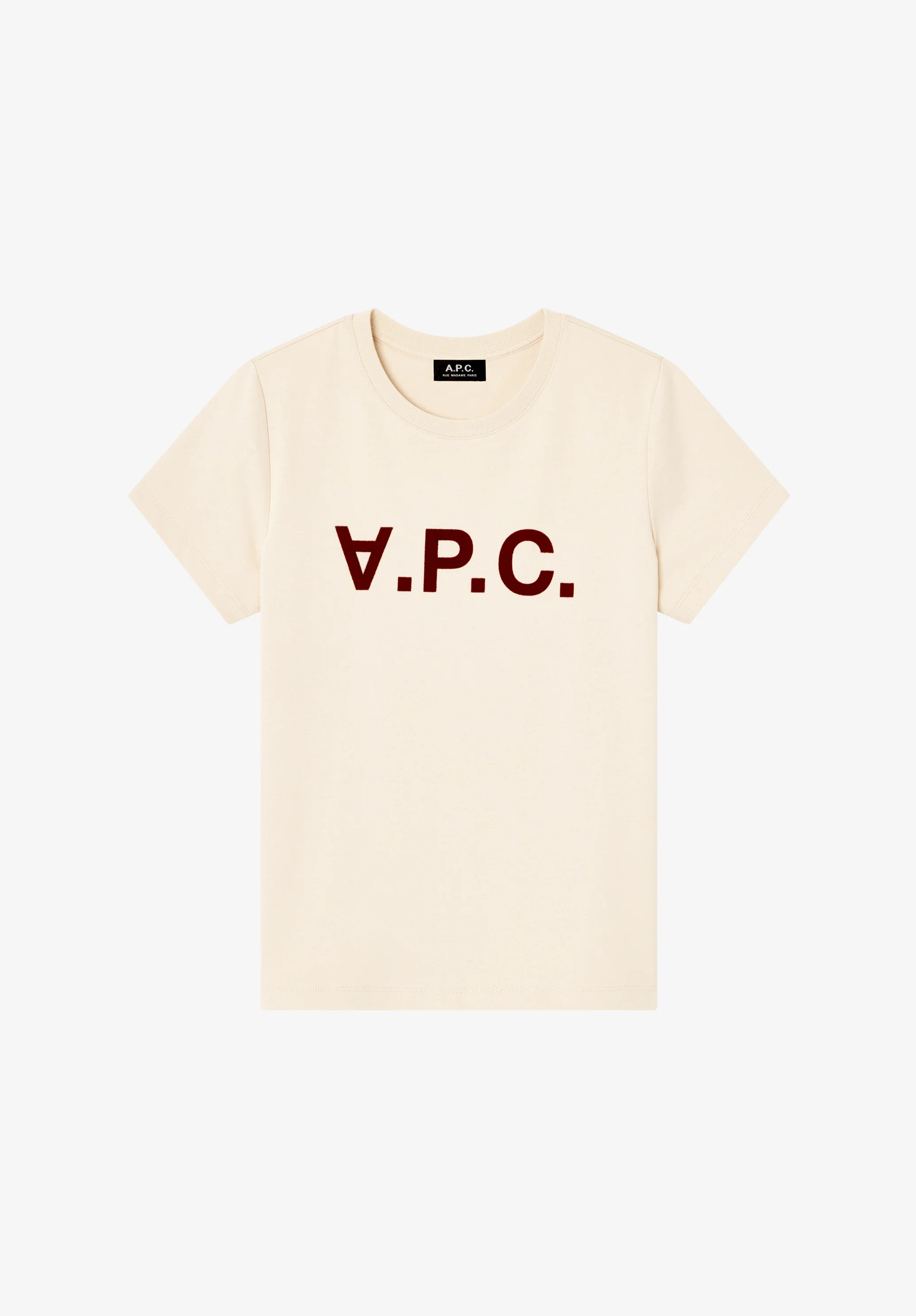Grey t-shirt with V.P.C. logo