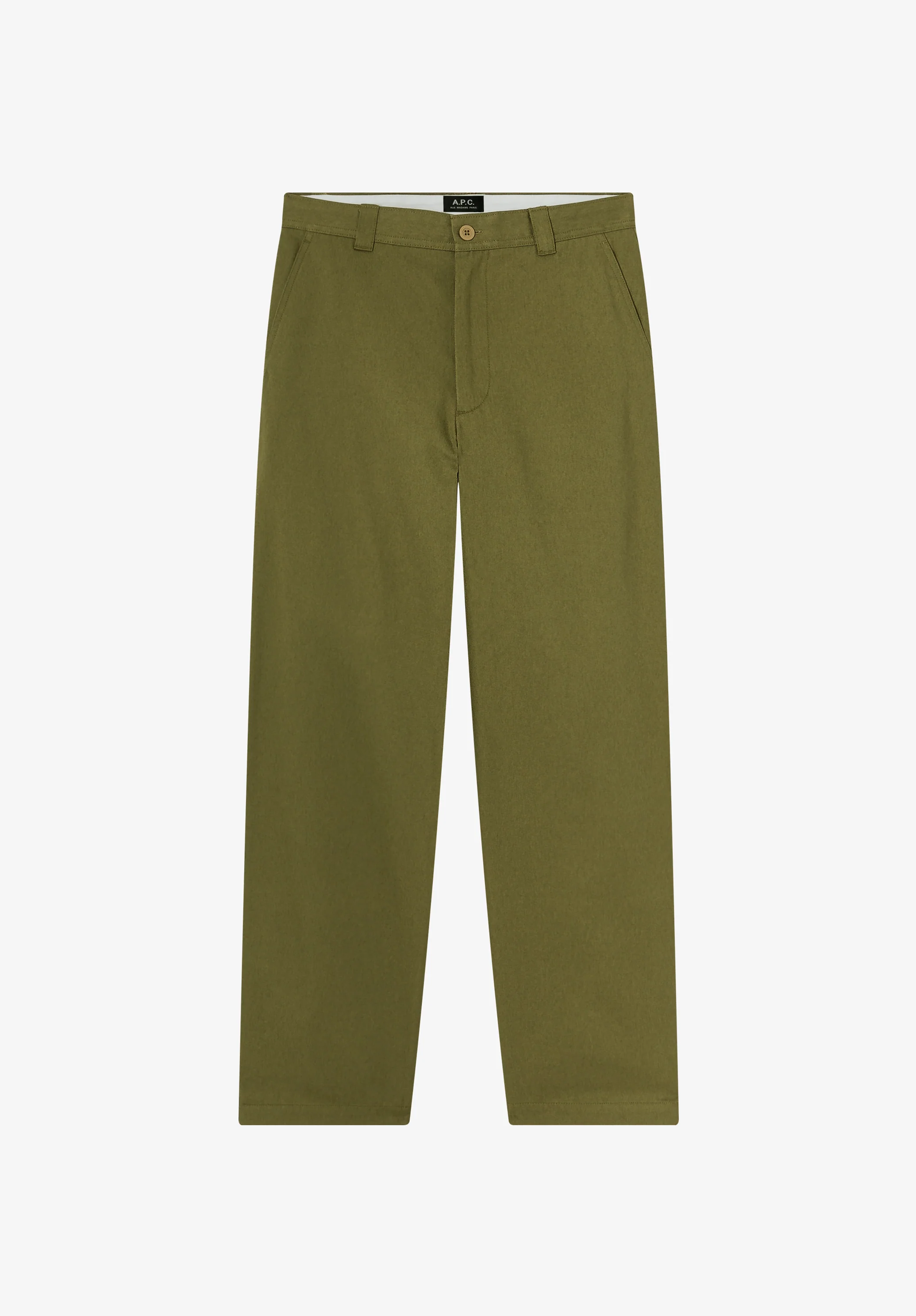 Loose khaki chinos