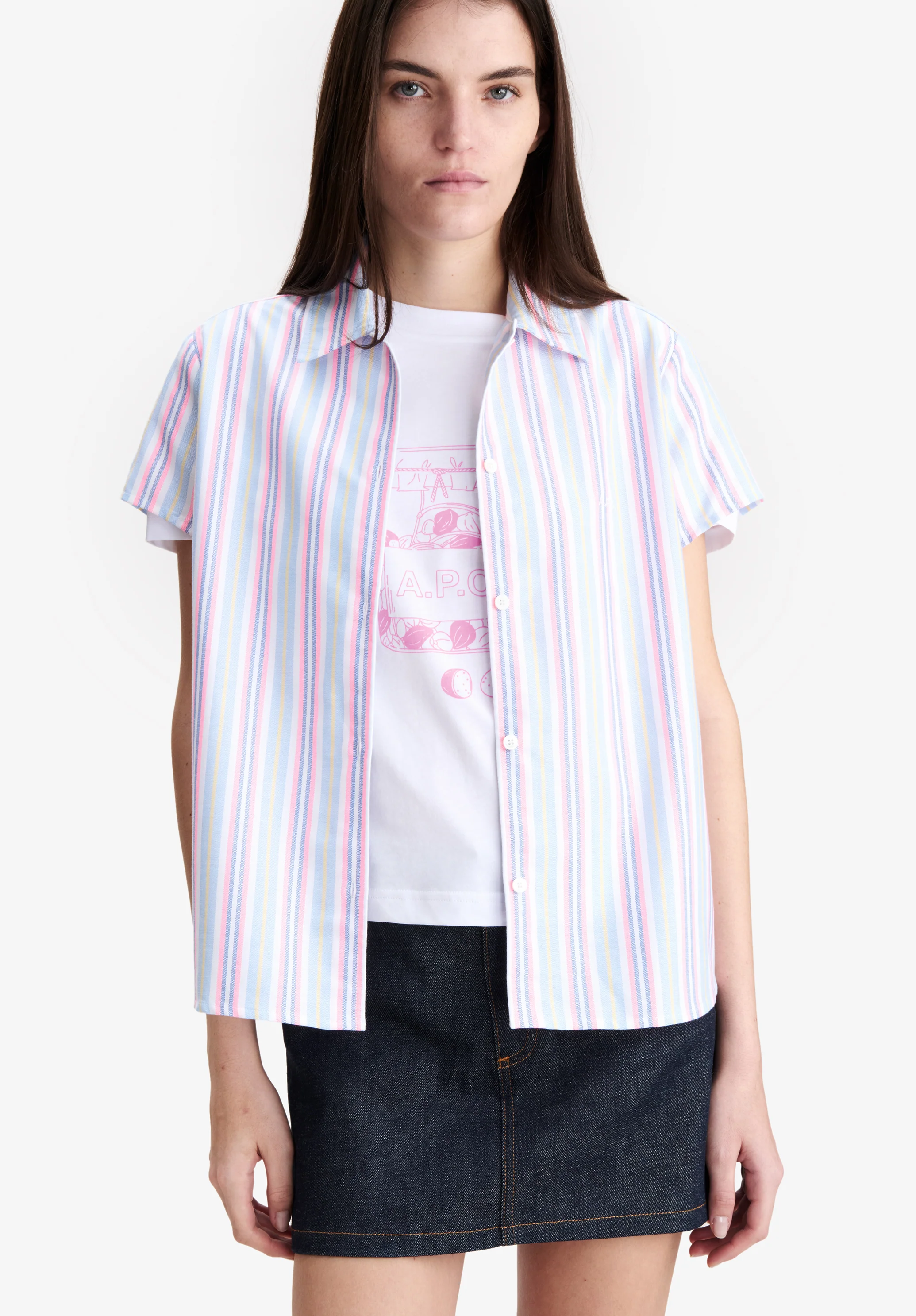 Marina Logo Short-Sleeved Shirt - Image 4