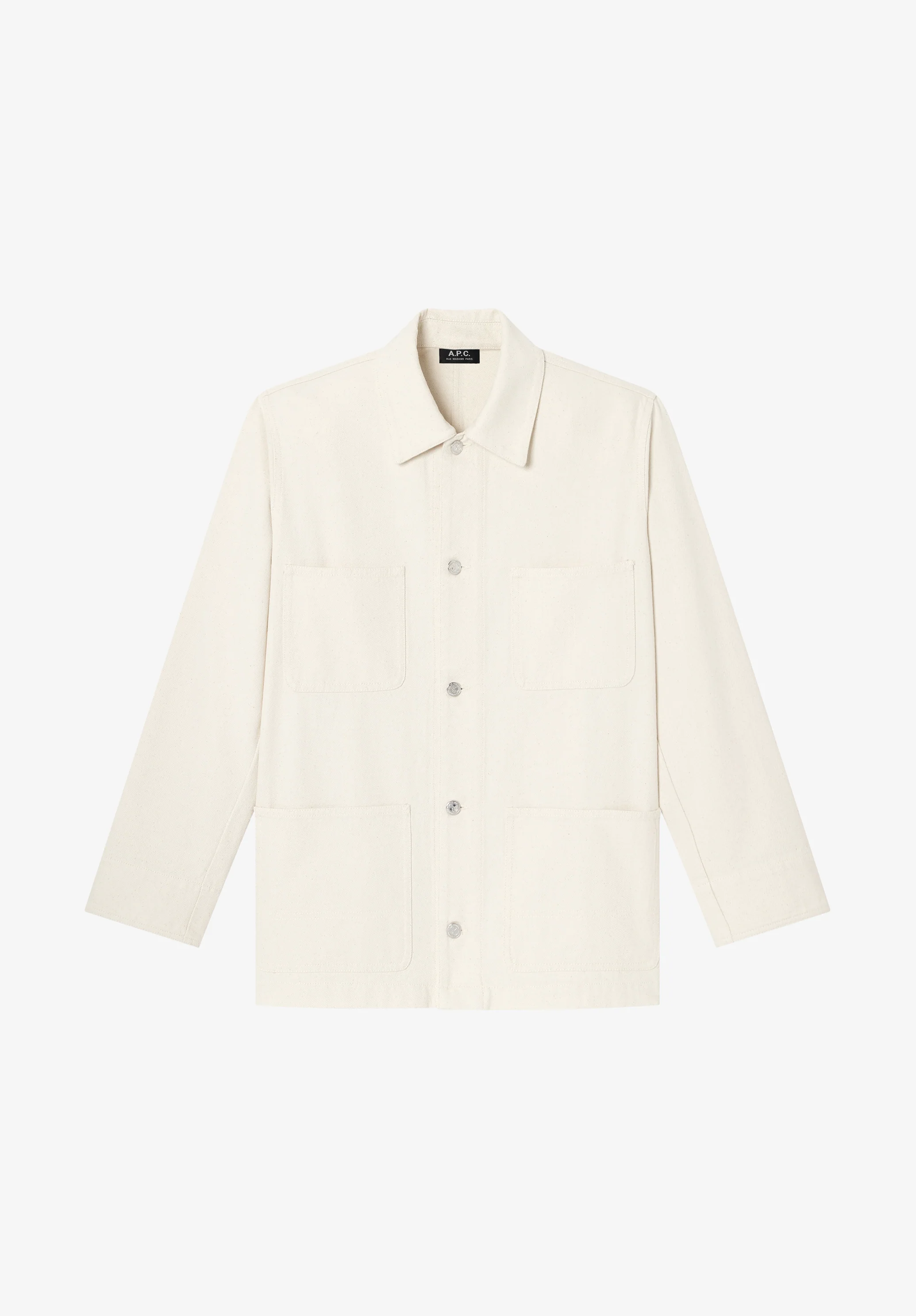 Off-white denim workwear jacket